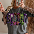 Neon Horror Halloween Shirt