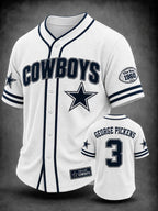 Men's Football Print Shirt