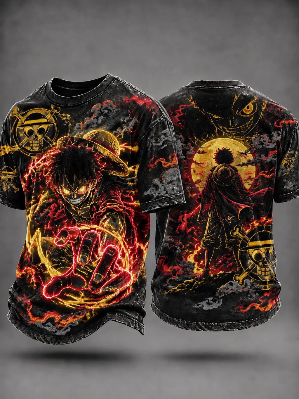 Men's Anime Graphic T-Shirt