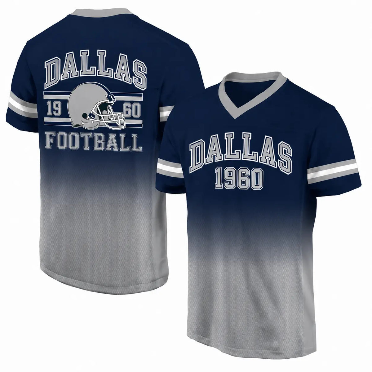 Vintage Gradient City Football Jersey