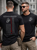 Gildan Unisex US Marines Graphic T-Shirt & Hoodie