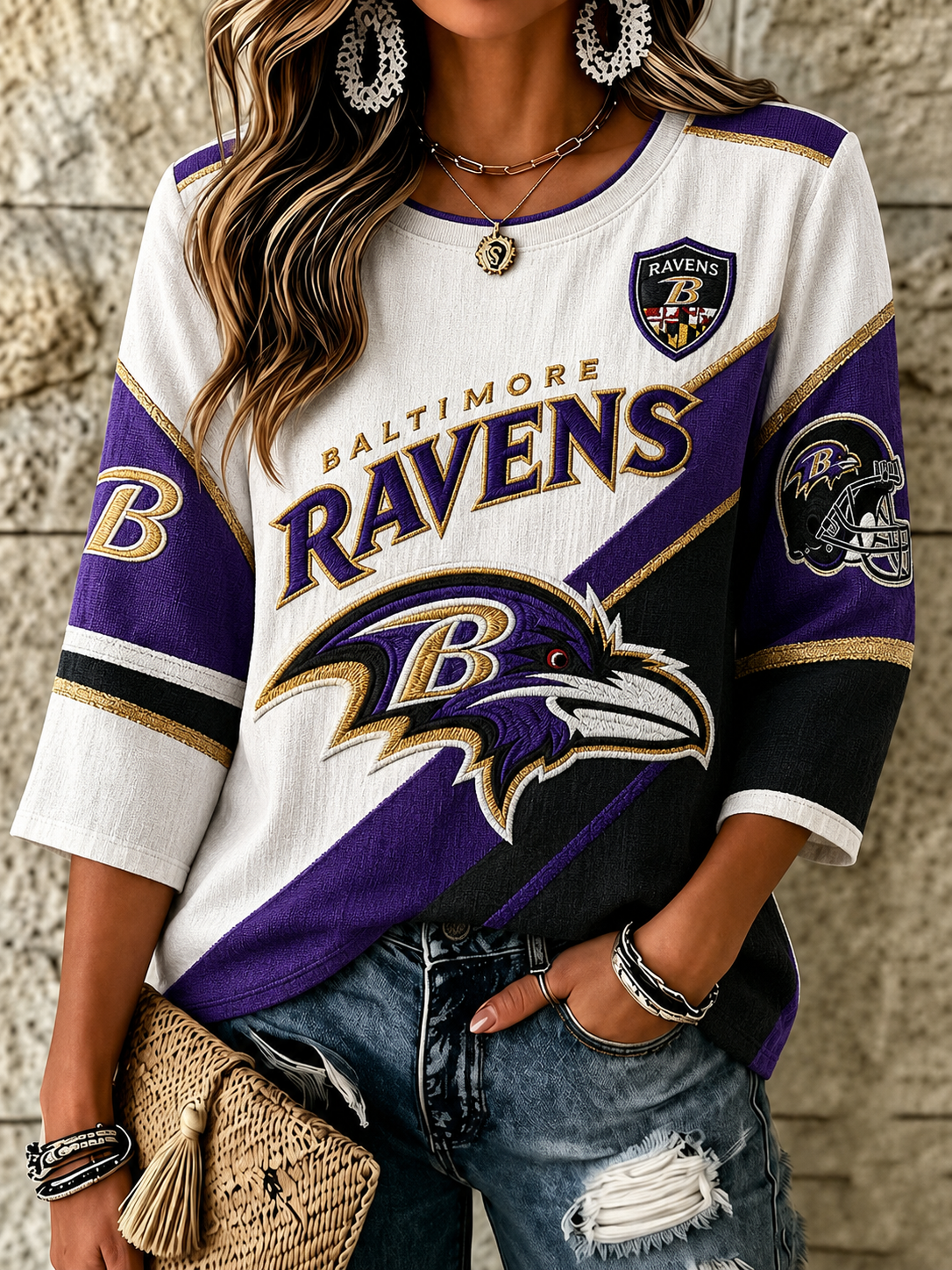 Women's Football Fan T-Shirt
