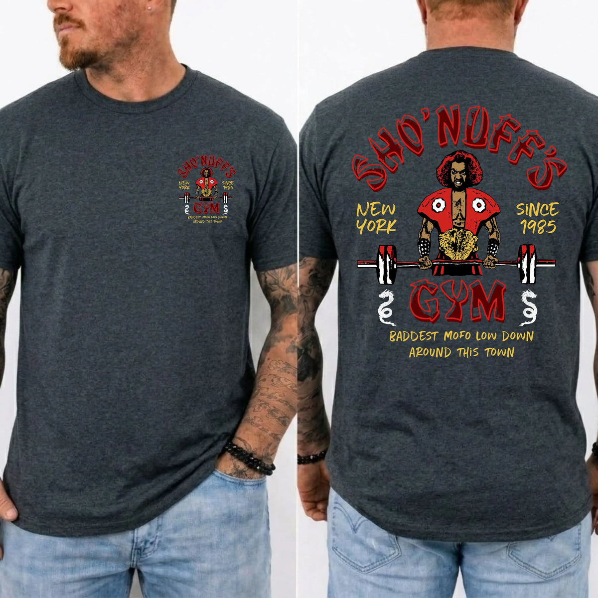 Sho'Nuff's Gym Vintage Martial Arts Graphic T-Shirt