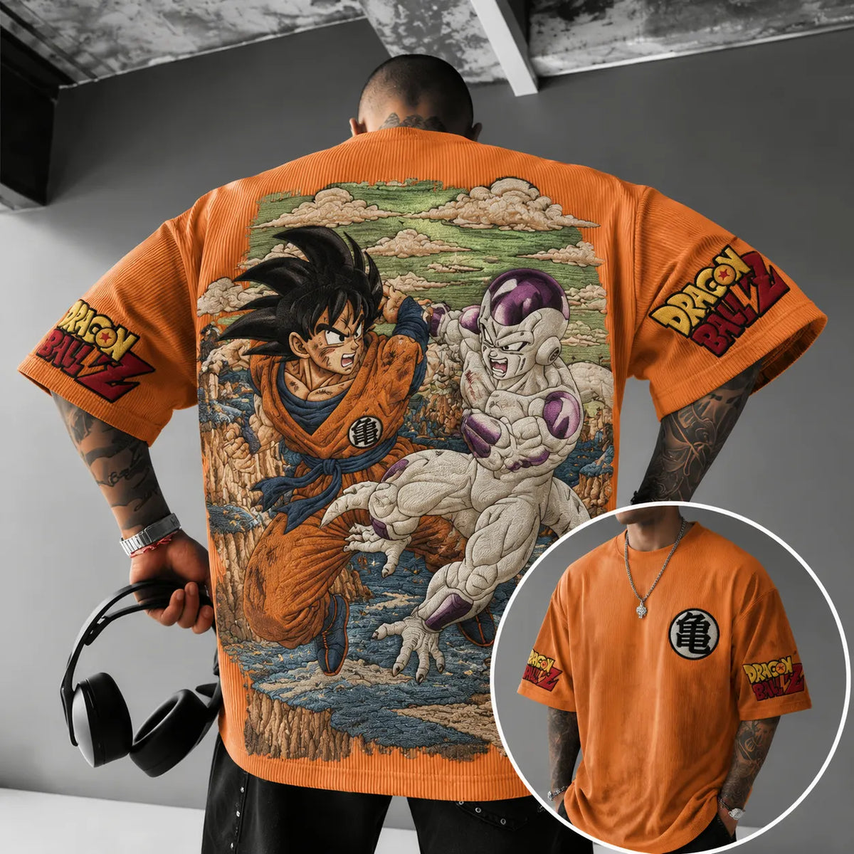 Men's Cartoon Short-Sleeve T-Shirt