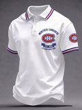 Men's Ice Hockey Fan Polo Shirt