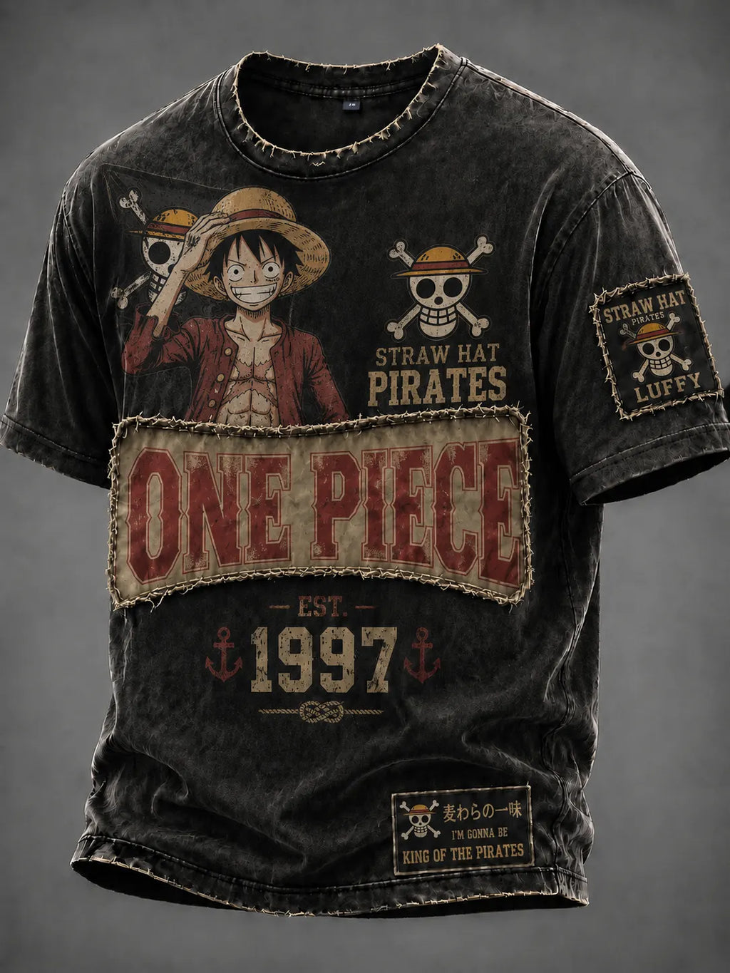Men's Anime Graphic T-Shirt