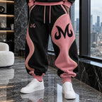 Unisex Loose-fit Casual Lantern-style Sweatpants