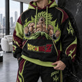 Unisex Oversized Casual Anime-print Hoodie