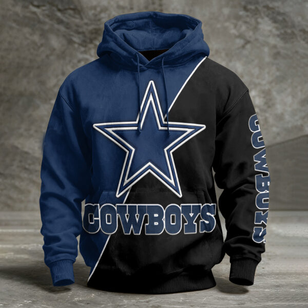 Men's Football Print Hoodie