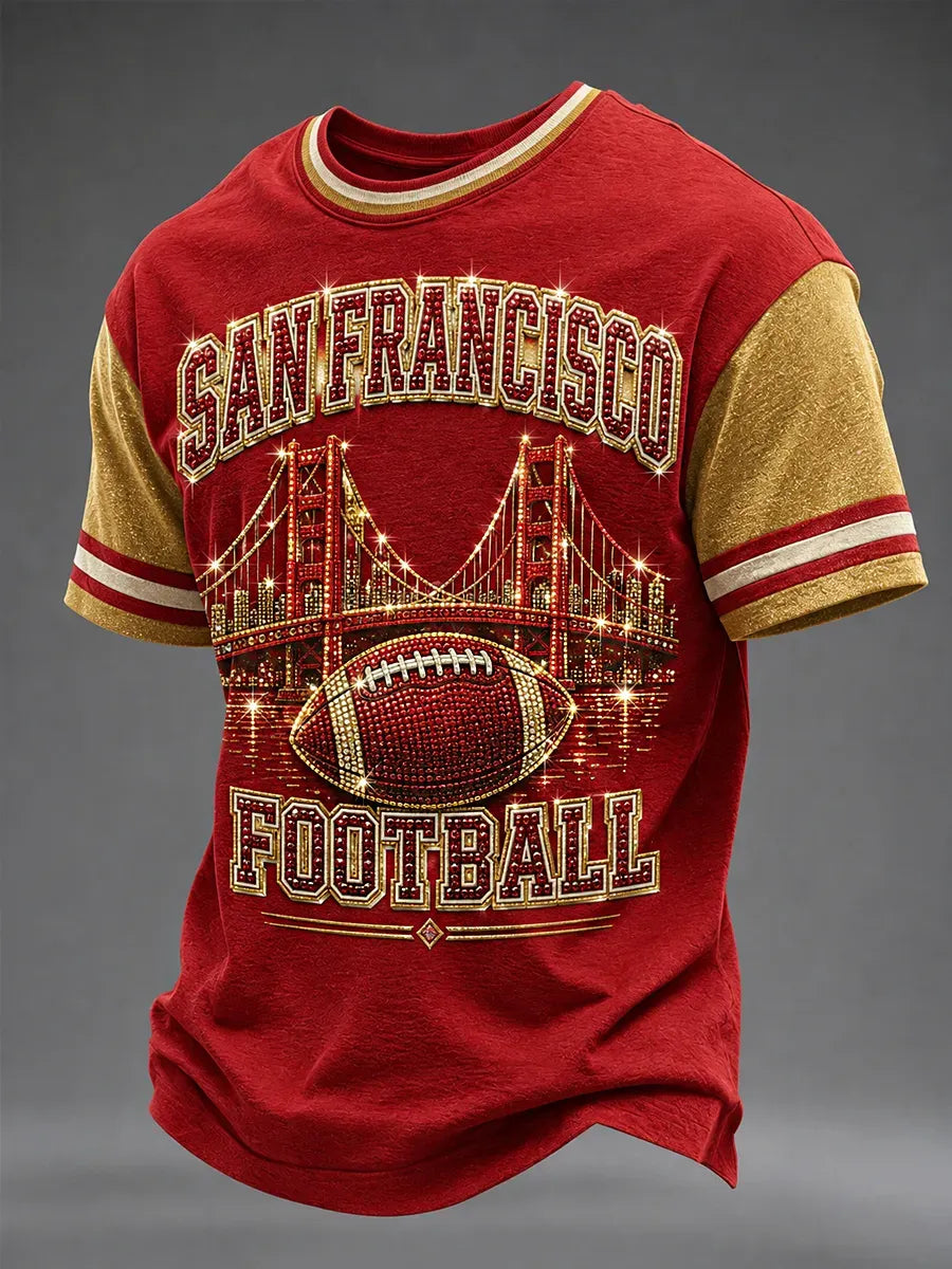 Men's Football Short-Sleeve T-Shirt