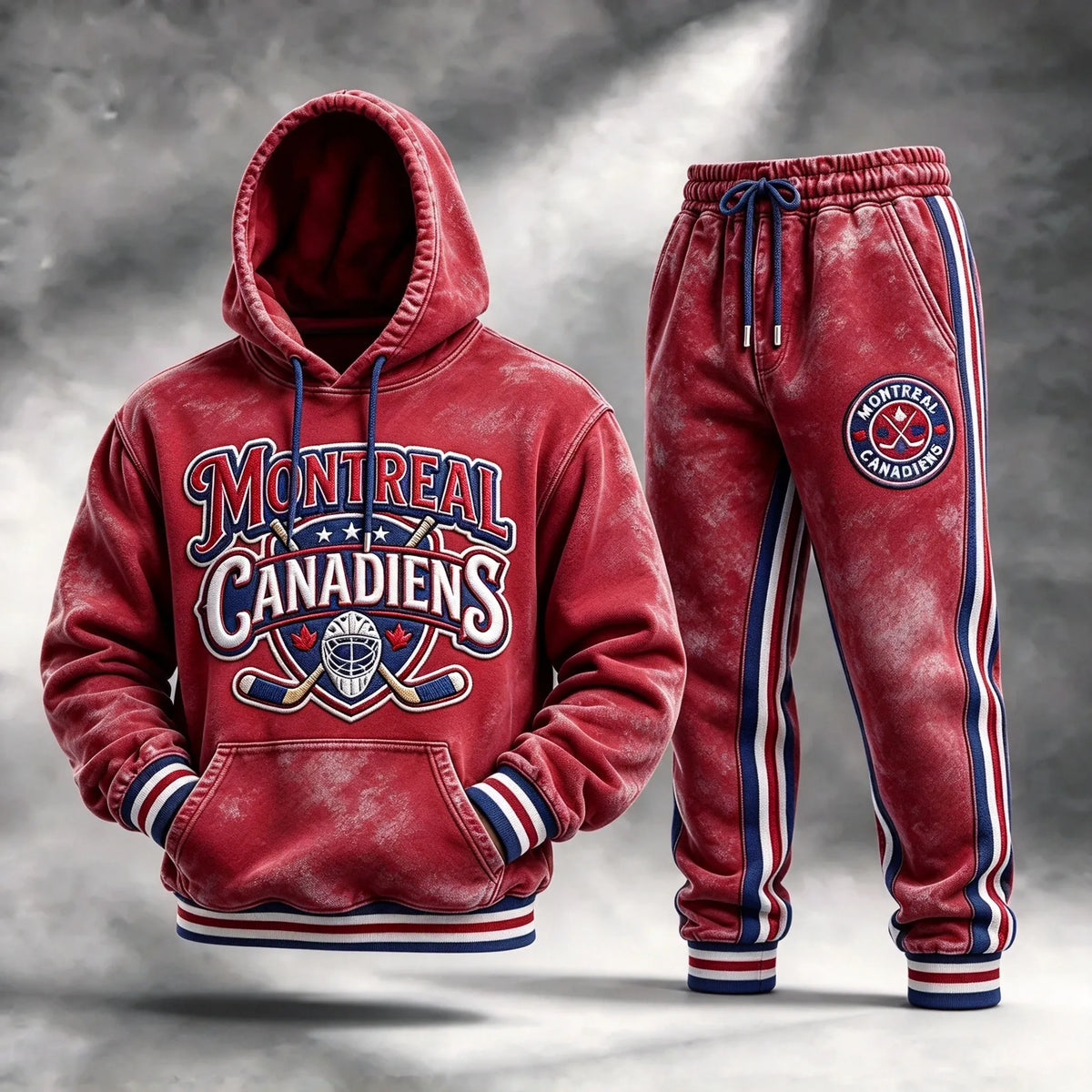 Men's Vintage Ice Hockey 2-Piece Set