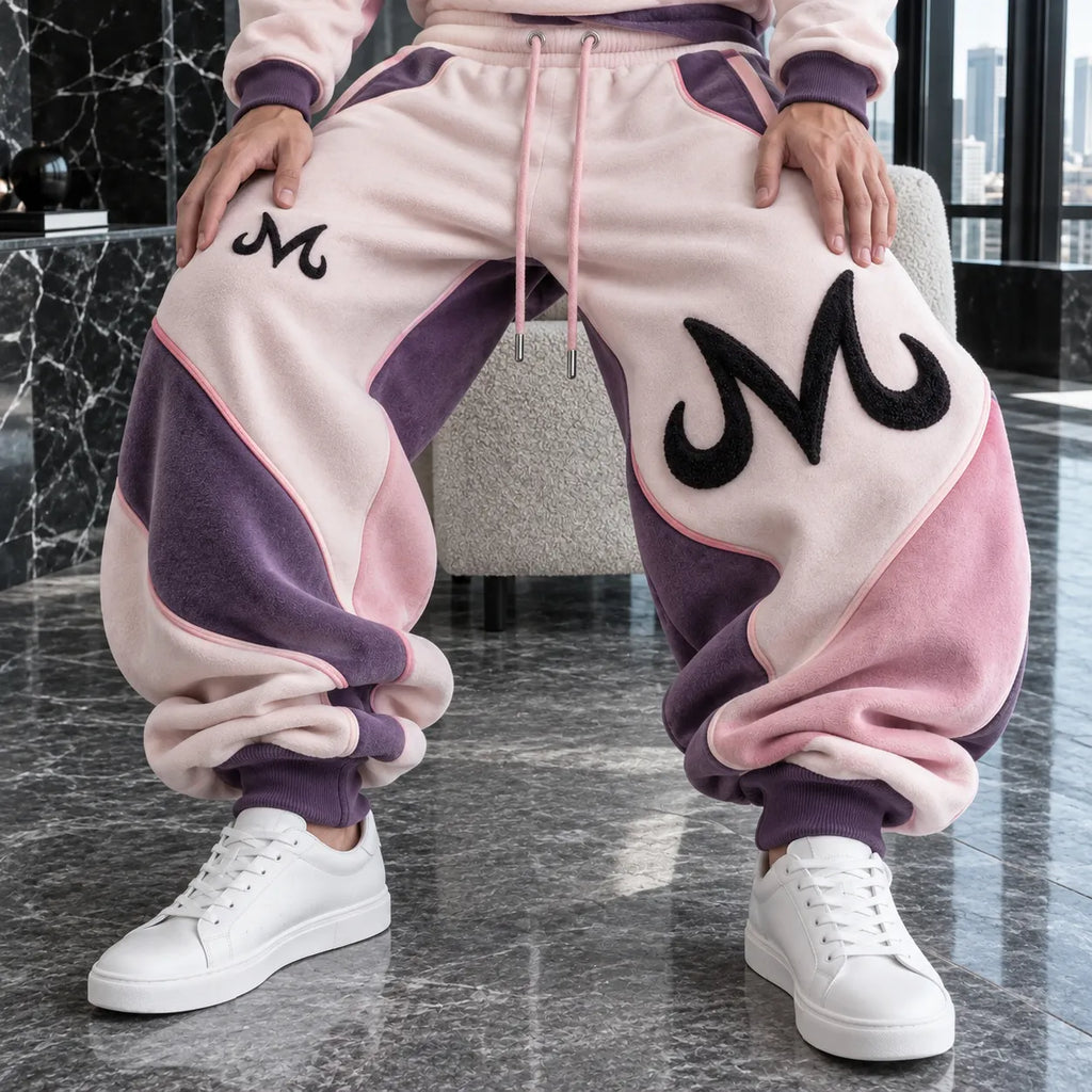 Unisex Loose-fit Casual Lantern-style Sweatpants