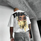 Unisex West Coast Legend Print Short-Sleeve T-Shirt