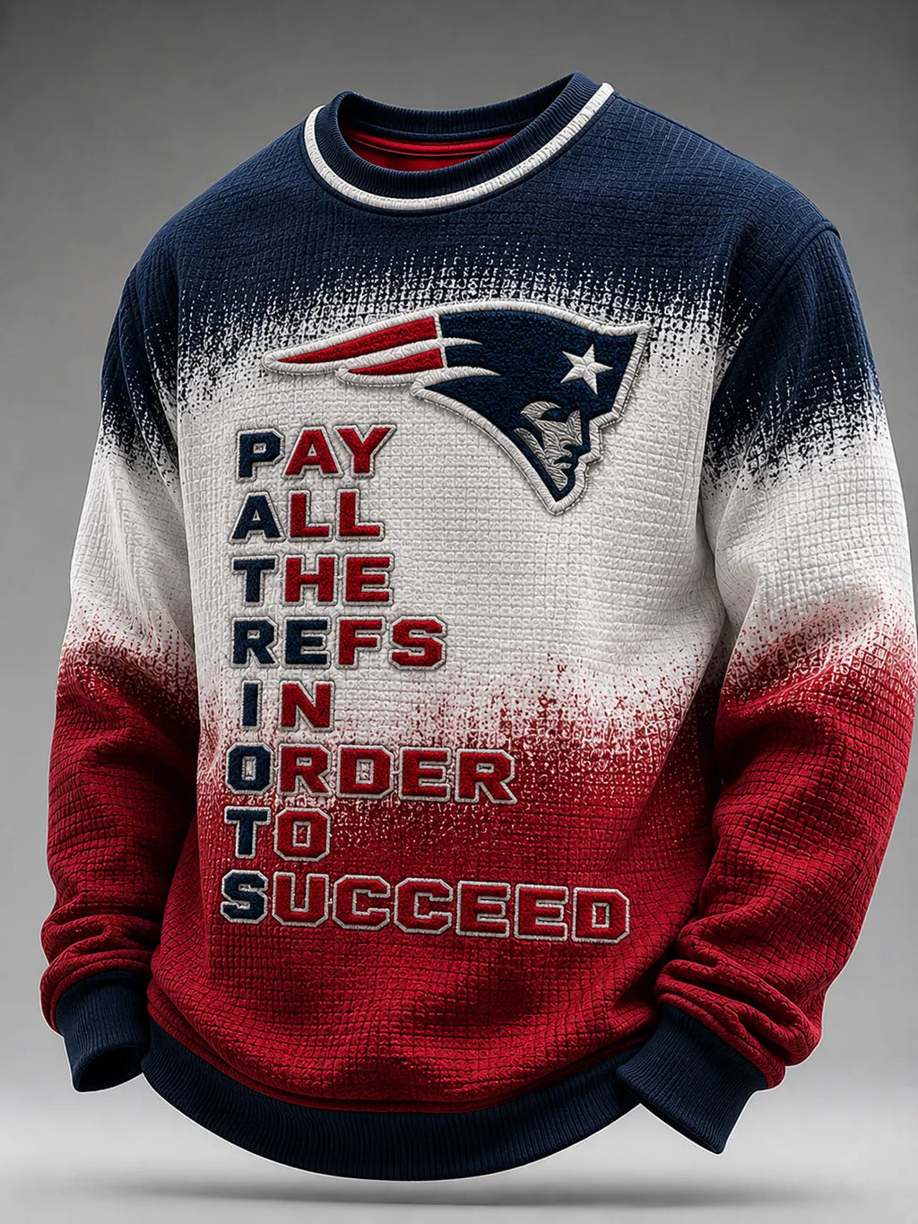 Men's Football Print Sweatershirt