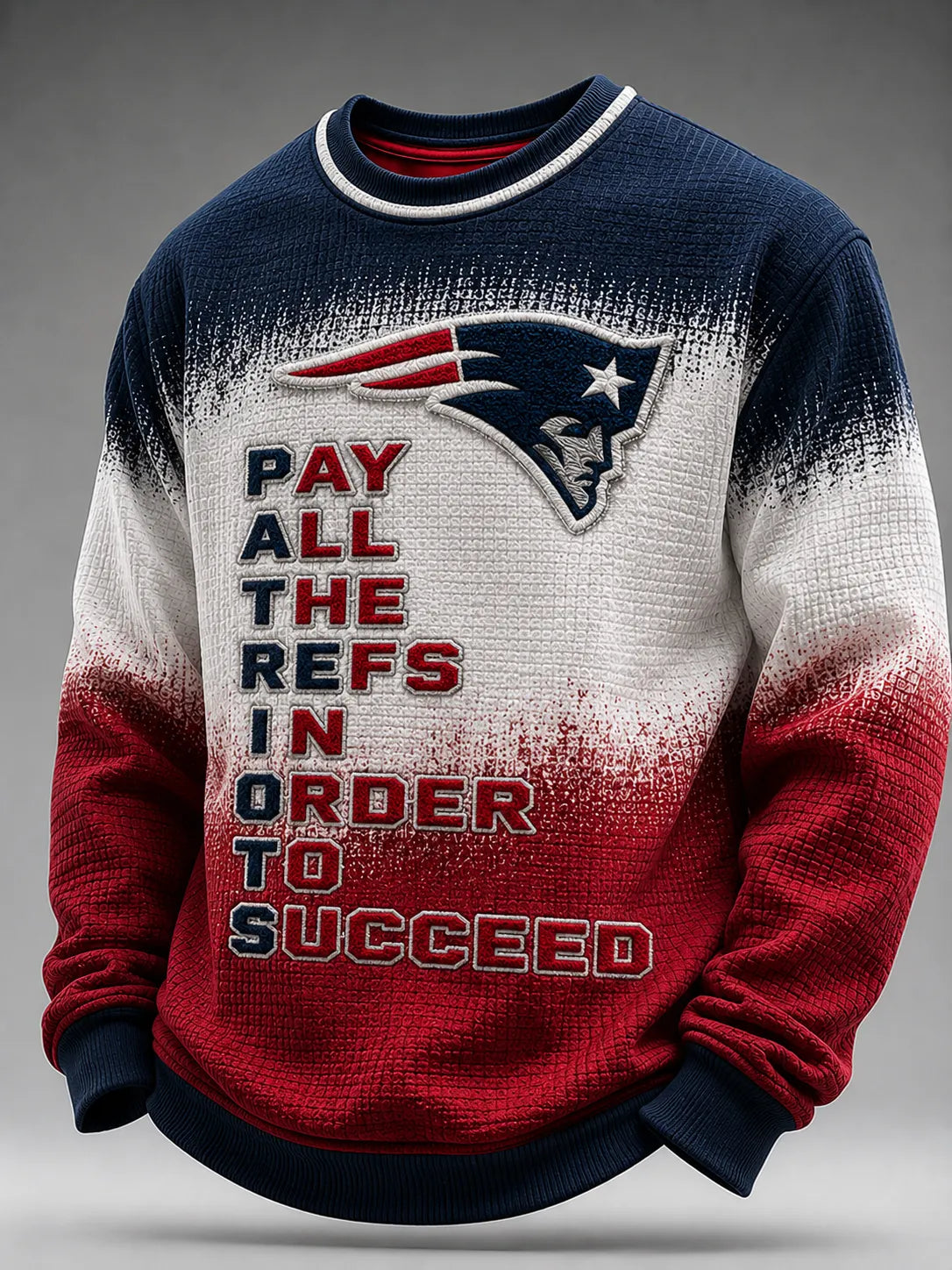 Men's Football Print Sweatershirt