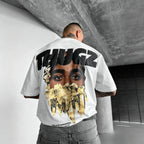 Unisex West Coast Legend Print Short-Sleeve T-Shirt