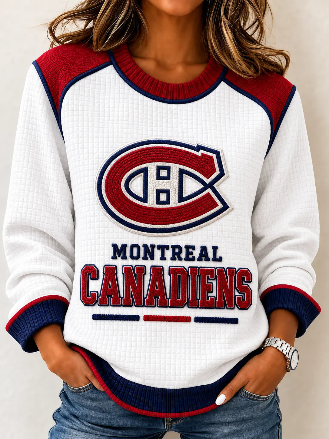 Women's Hockey Fan Print Jersey