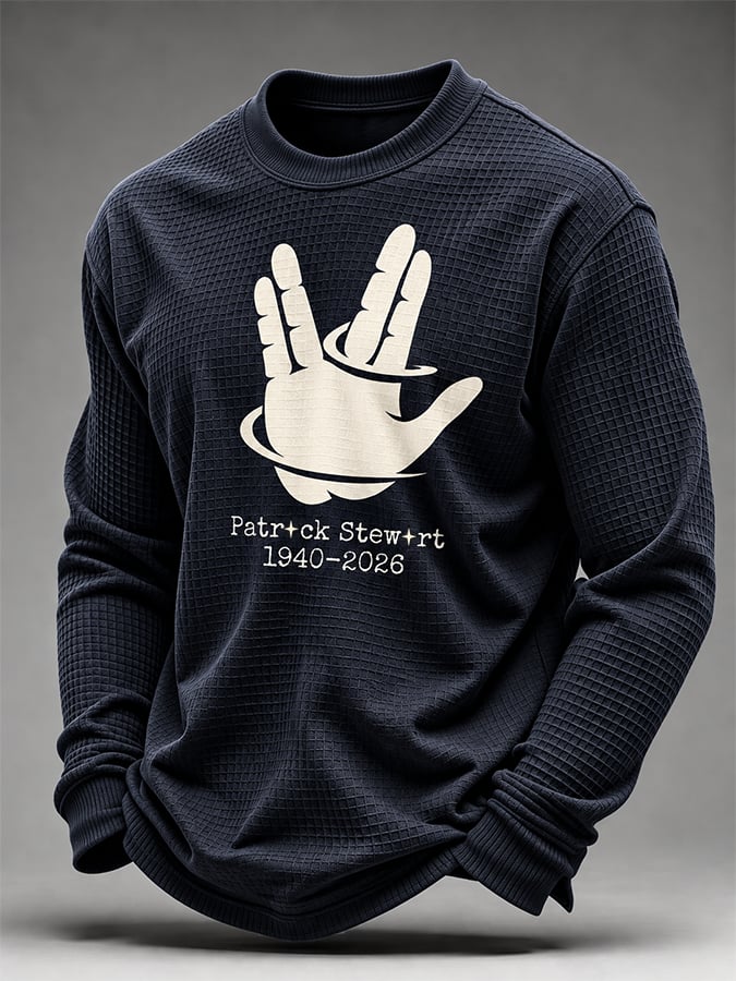 Men's Print Long-Sleeve T-Shirt