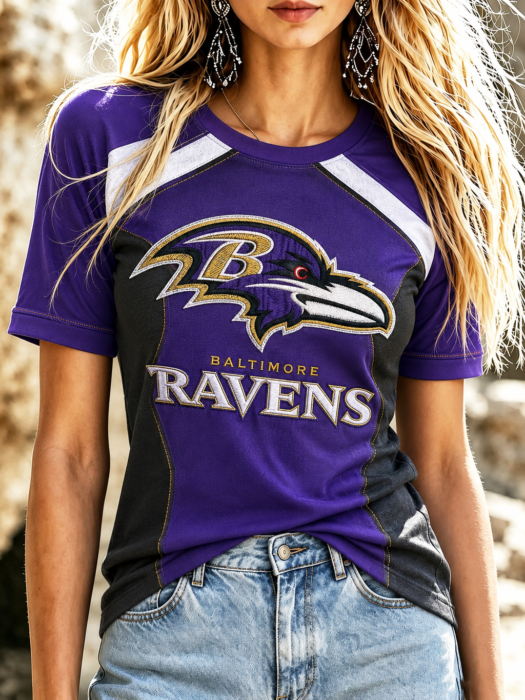 Women's Football Fan T-Shirt