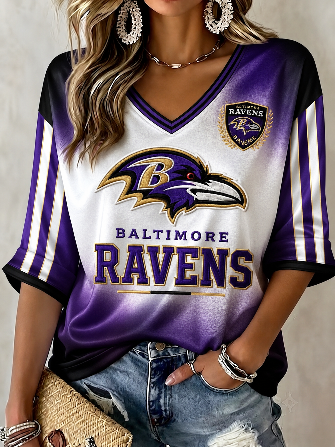 Women's Football Fan T-Shirt