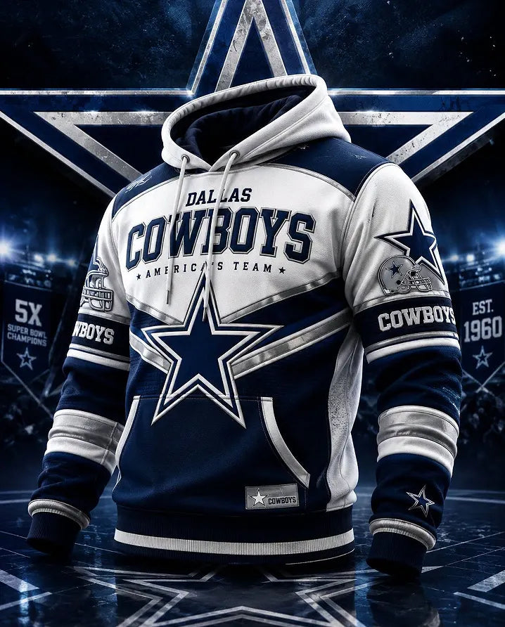 Men's Football Print Hoodies