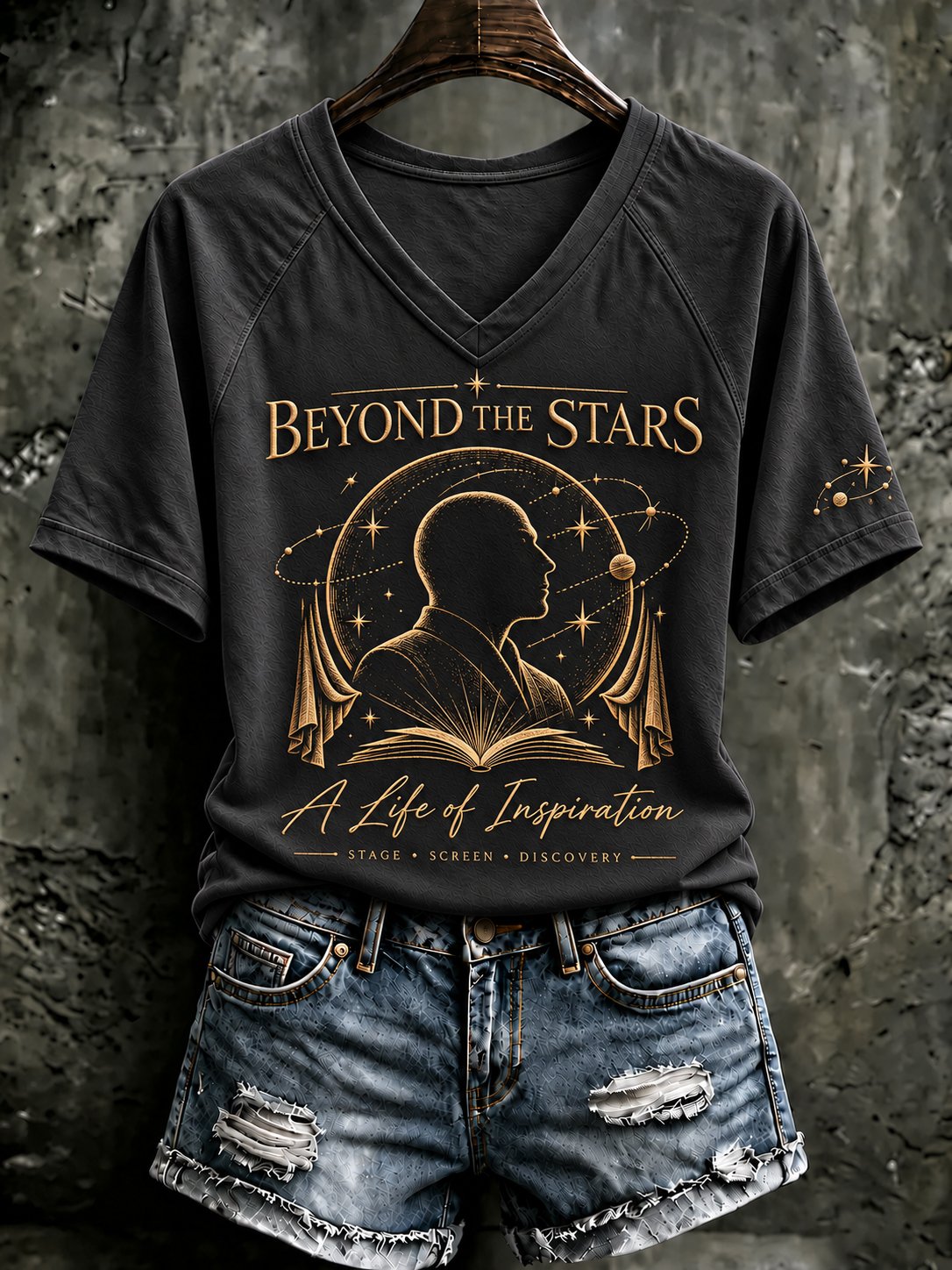 Women's Artistic Casual Printed T-Shirt
