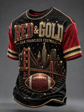 Men's Football Short-Sleeve T-Shirt