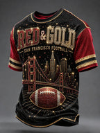 Men's Football Short-Sleeve T-Shirt
