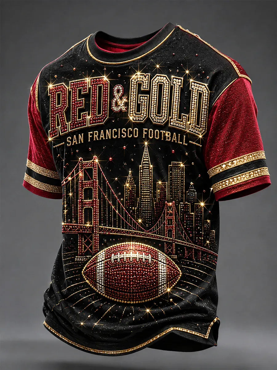 Men's Football Short-Sleeve T-Shirt