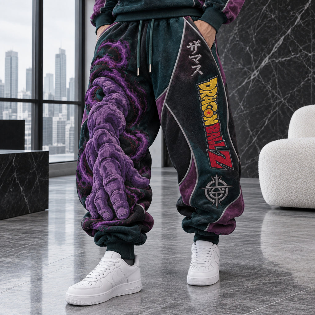 Unisex Loose-fit Casual Lantern-style Sweatpants