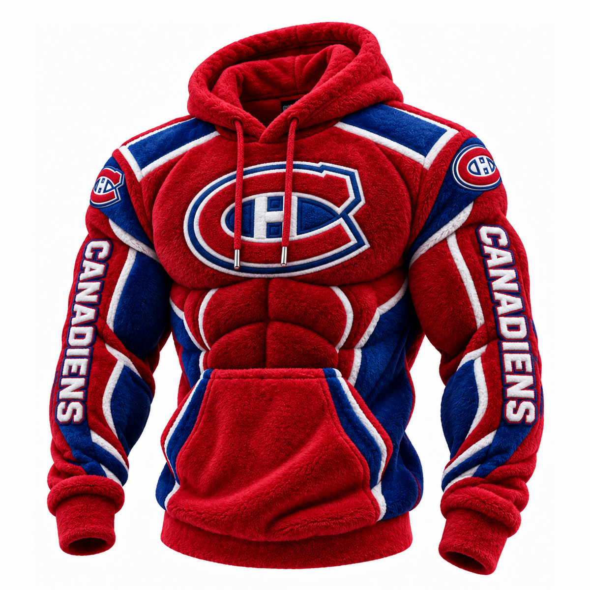 Men's Casual Hockeye Long-Sleeve Hoodie