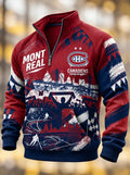 Men's Hockey Print Sweatshirt