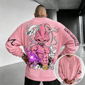 Unisex Retro Corduroy Sweatshirt In Anime Style