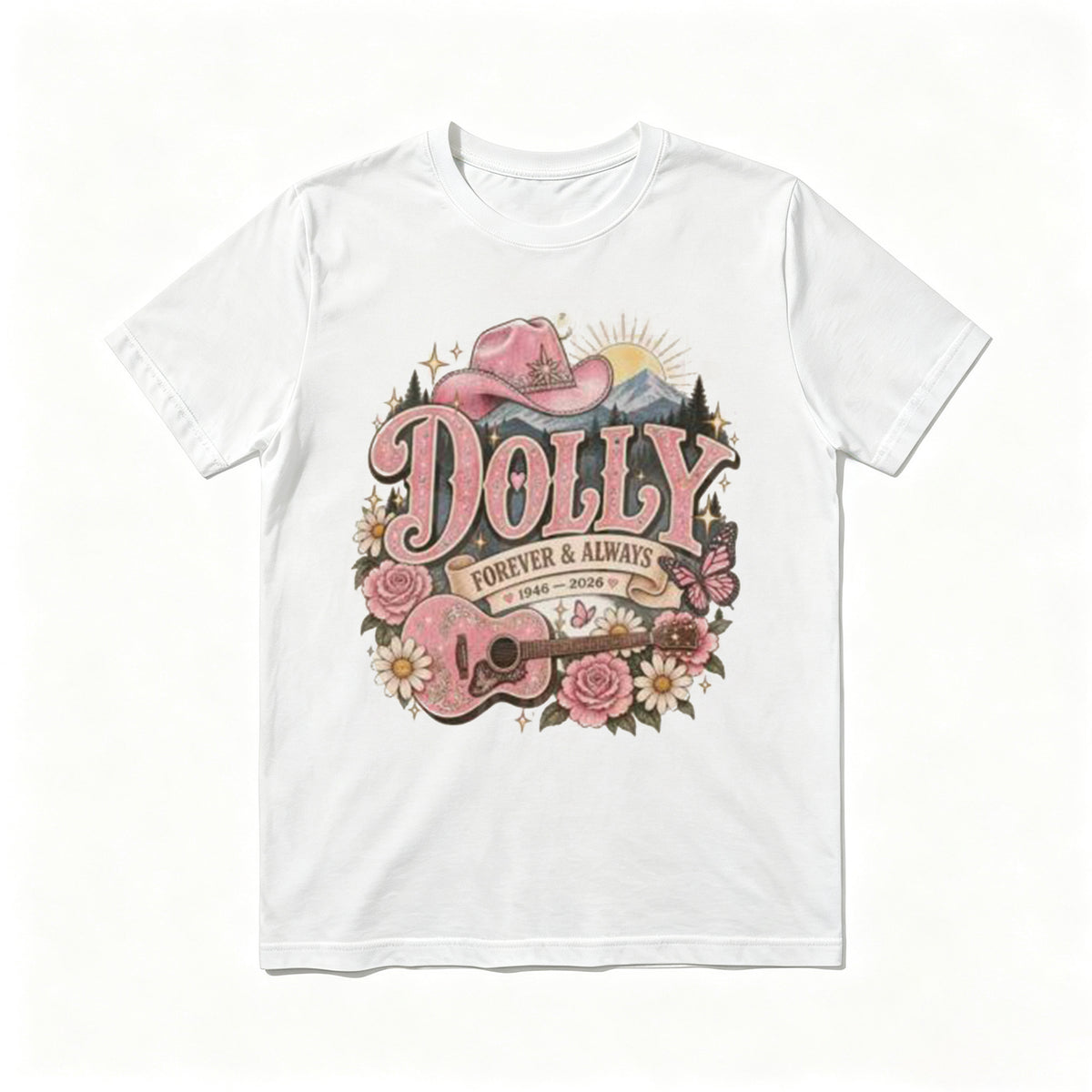 Vintage Dolly Parton Memorial T-Shirt