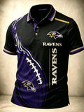 Men's Football Fan Polo Shirt