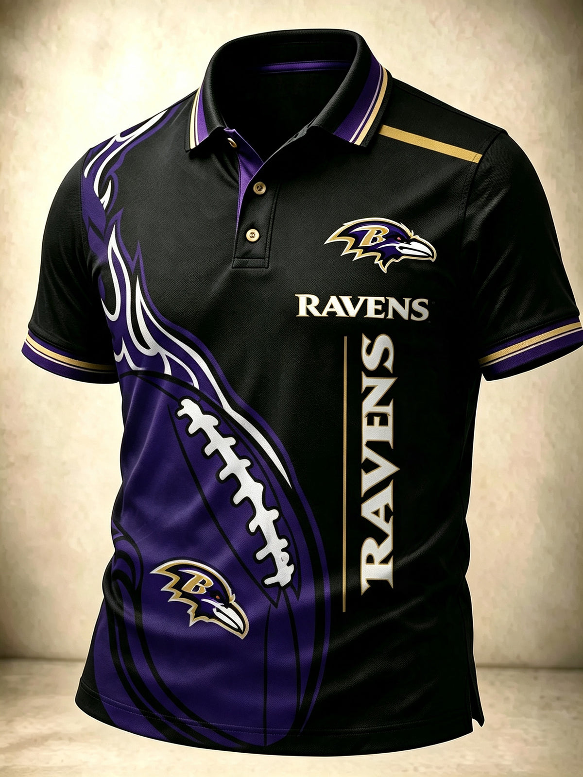 Men's Football Fan Polo Shirt