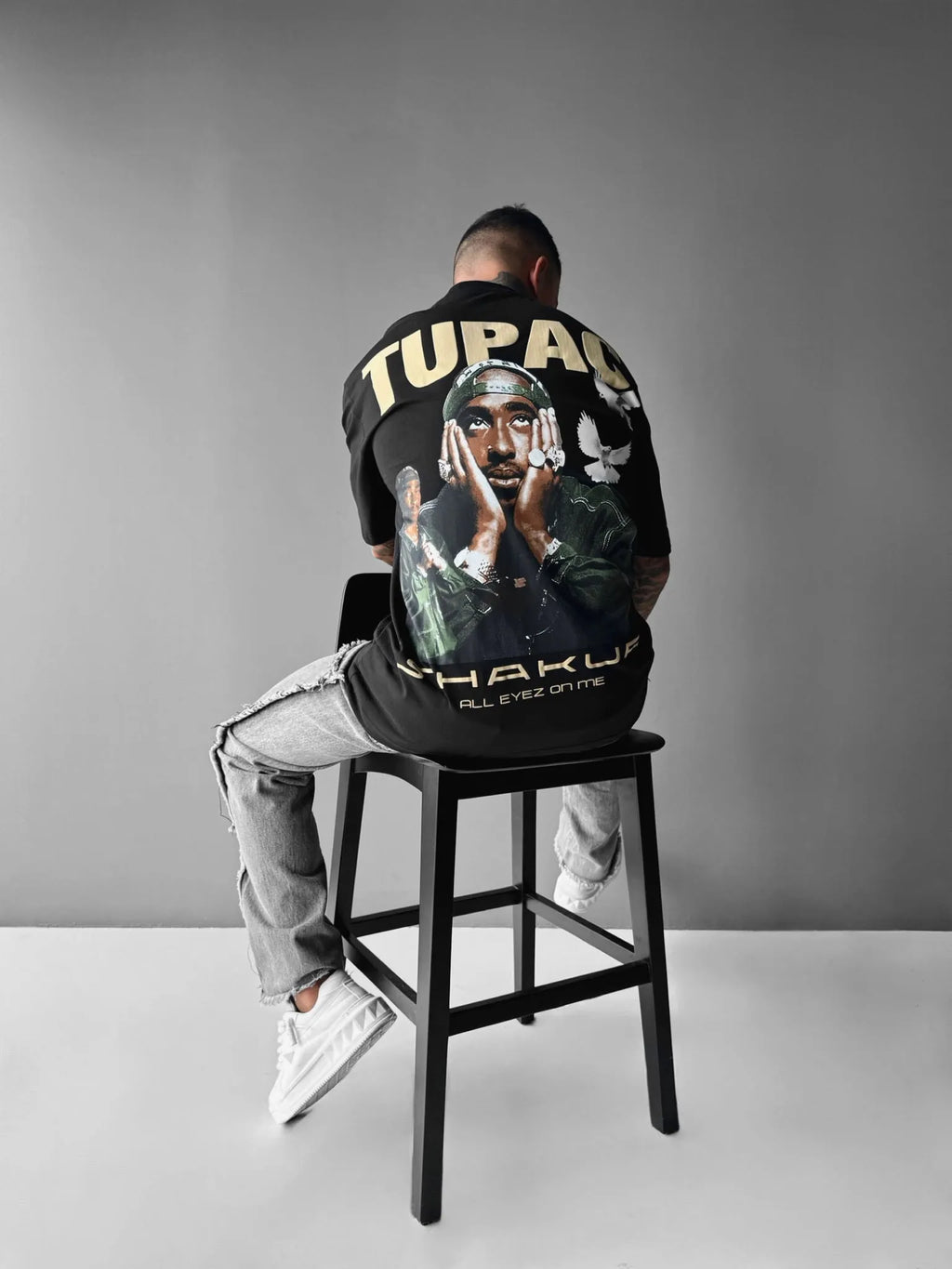 Unisex West Coast Legend Print Short-Sleeve T-Shirt