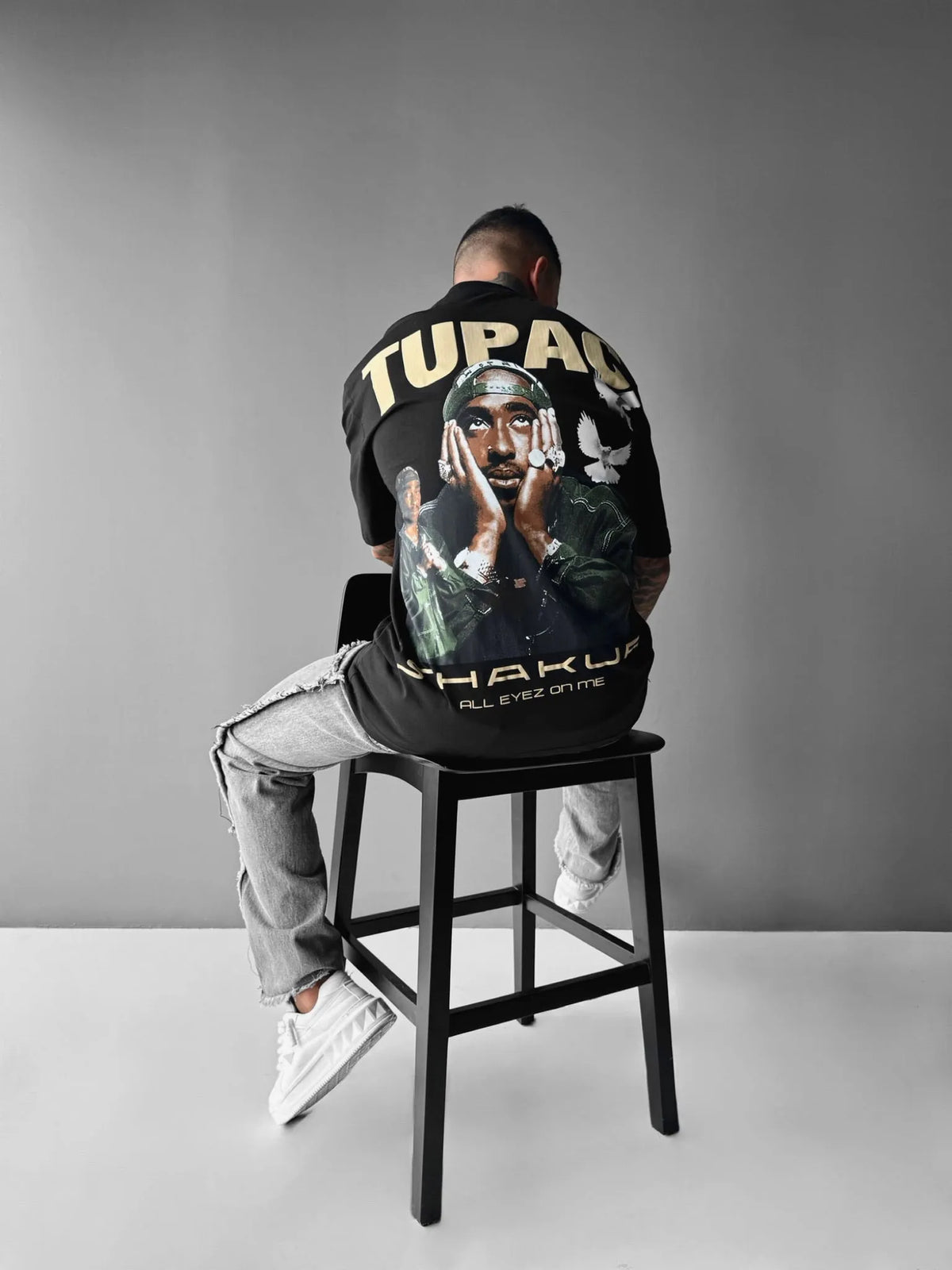 Unisex West Coast Legend Print Short-Sleeve T-Shirt