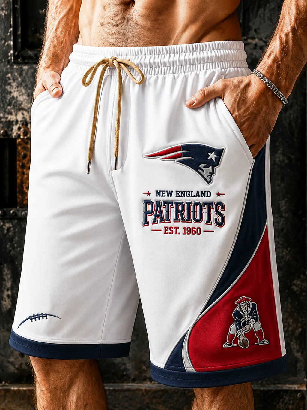 Men's Colorblock Sports Shorts