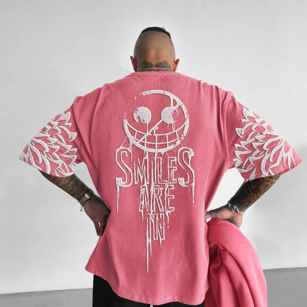 Unisex Anime-Style Retro Oversized T-Shirt