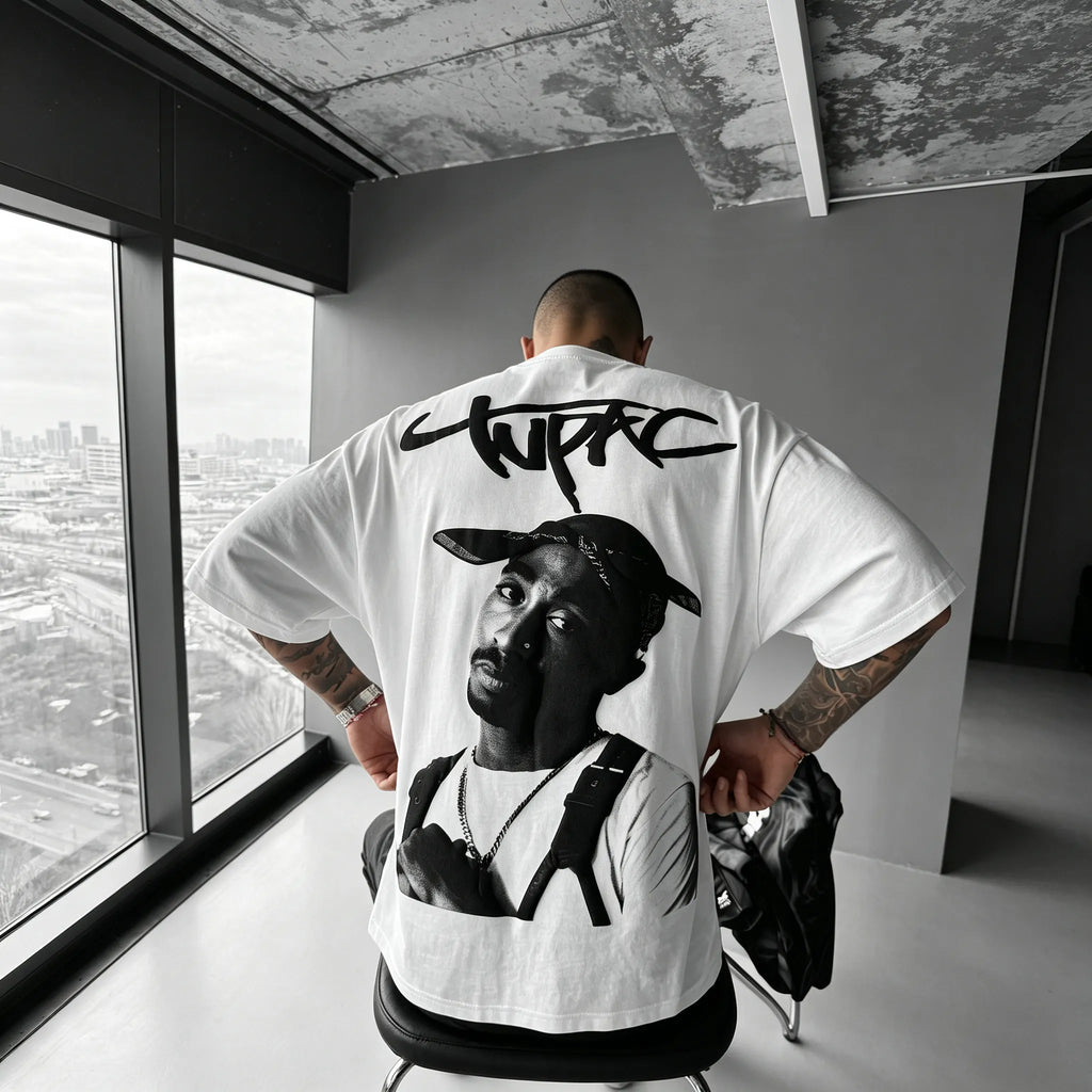 Unisex West Coast Legend Print Short-Sleeve T-Shirt