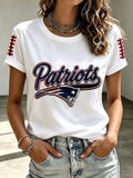 Women's Football Print T-Shirt