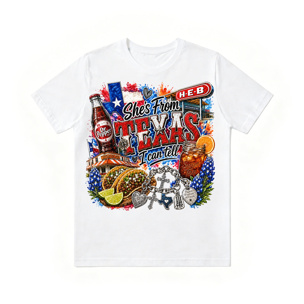 Shes from texas i can tell Unisex T-shirt
