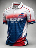 Men's Football Short-Sleeve Polo Shirt
