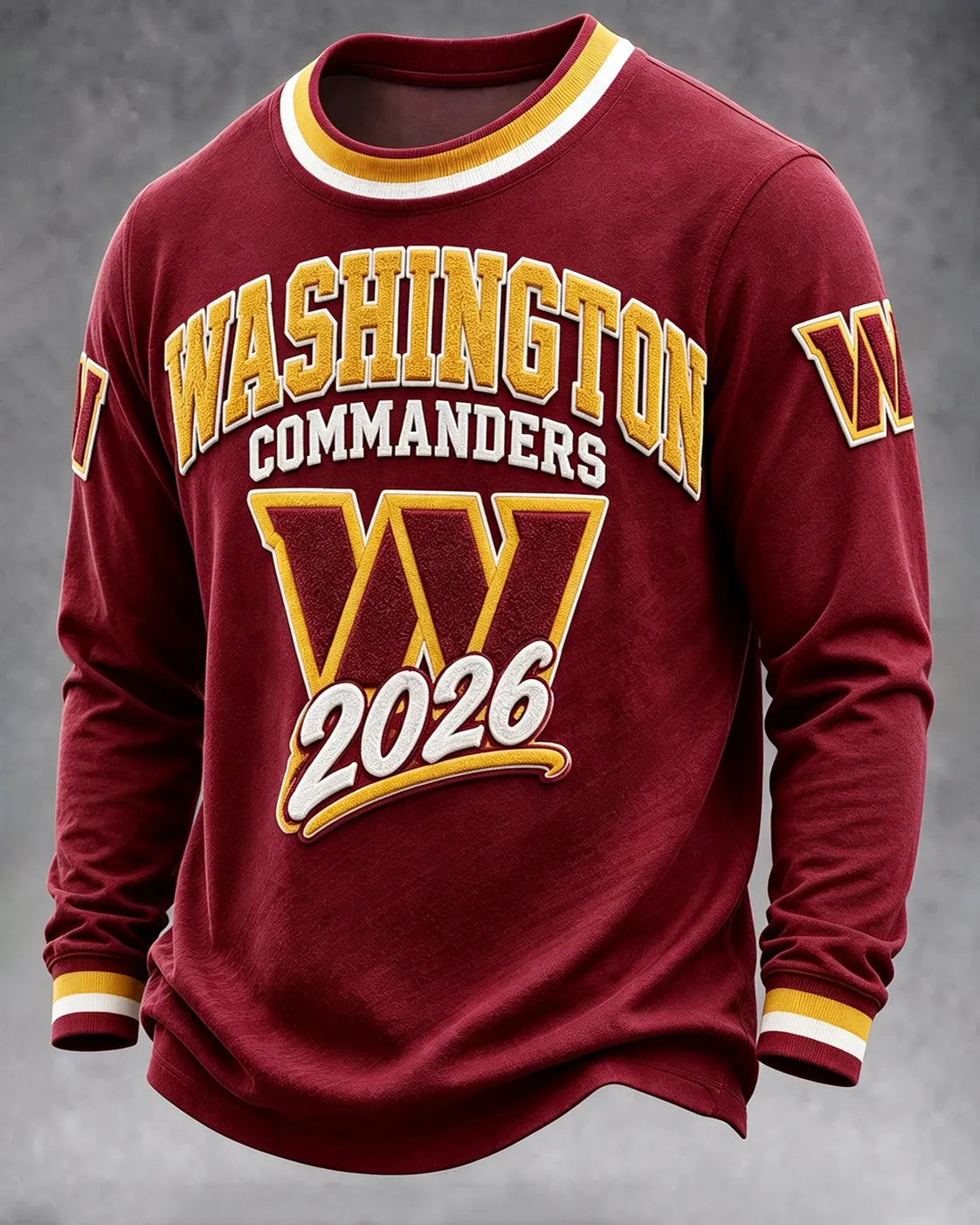 Men's Football Print Sweatshirt