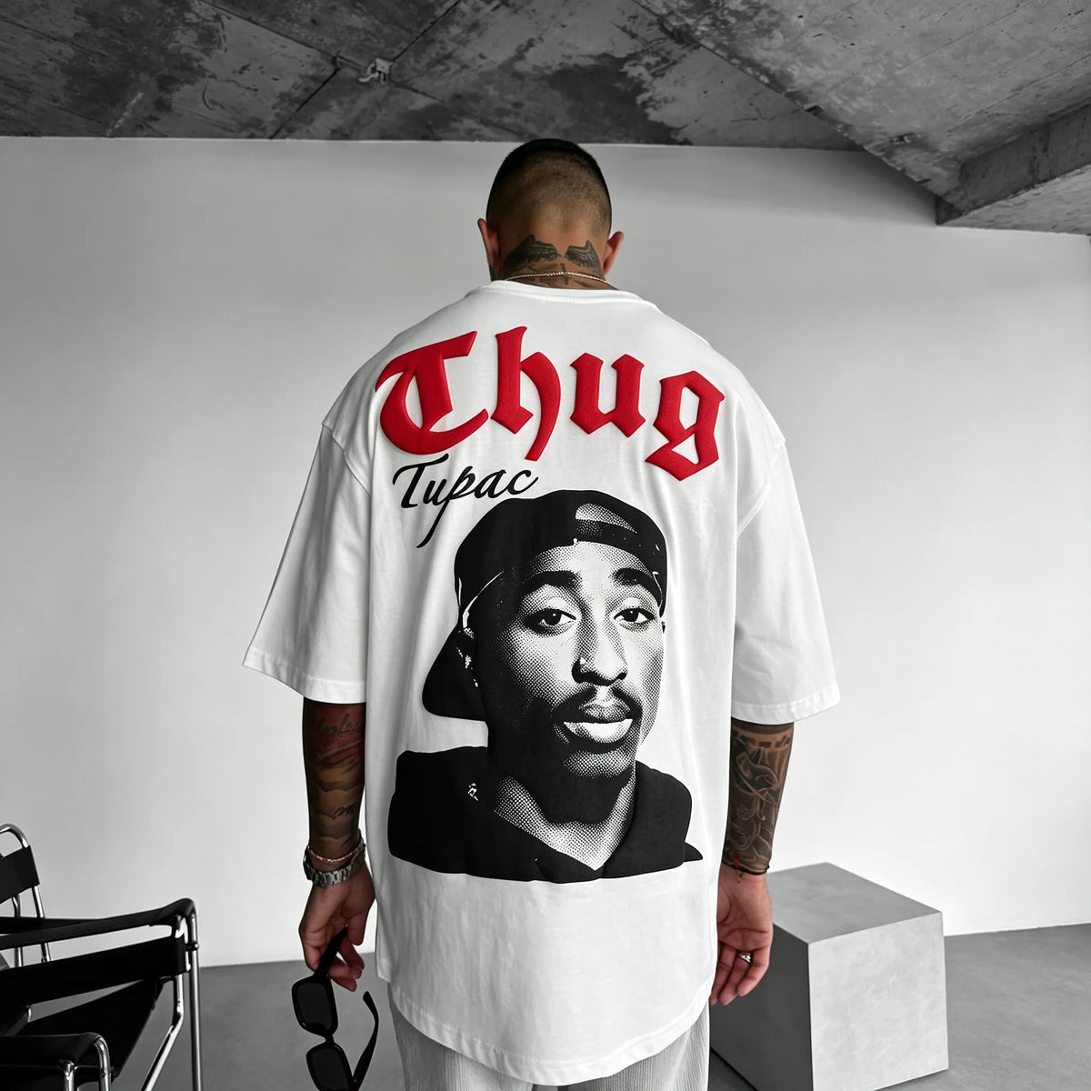 Unisex West Coast Legend Print Short-Sleeve T-Shirt
