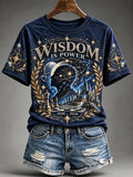 Women's Casual Art Printed  T-shirt