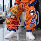Unisex Loose-fit Casual Lantern-style Sweatpants
