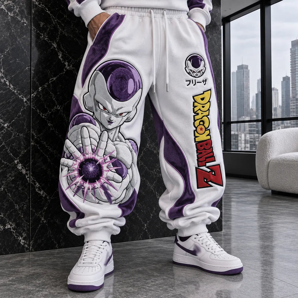 Unisex Loose-fit Casual Lantern-style Sweatpants
