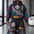Unisex Oversized Casual Anime-print Hoodie